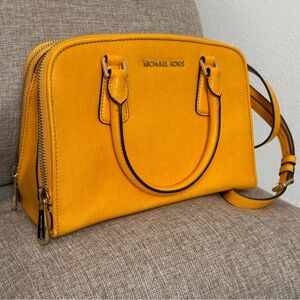 Michael Kors Mustard Satchel